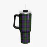 MacDonald Tartan Crest 40 oz Insulated Tumbler with Handle